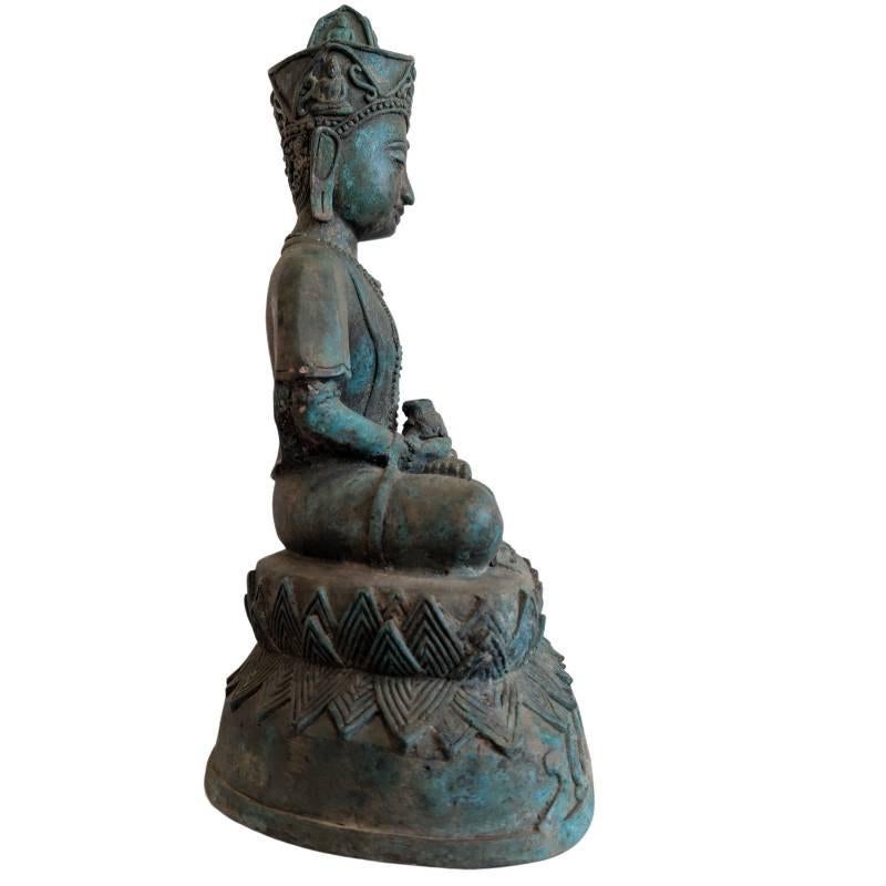 Khmer Lokeshvara (Avalokiteshvara) met kundika LOT 150, Ophalen of Verzenden, Gebruikt