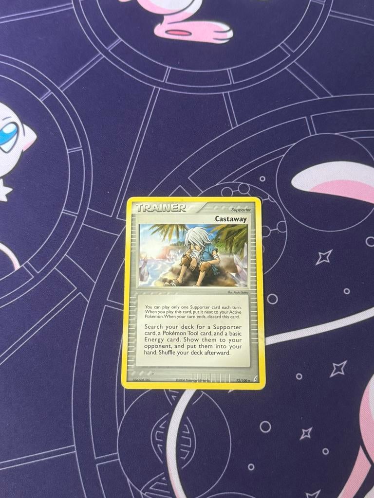 Pokémon kaarten Castaway #72, Ophalen of Verzenden, Zo goed als nieuw, Losse kaart