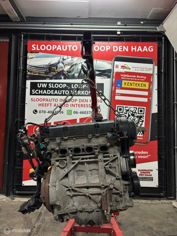 Ford Fiesta ('08-'17) 1.25 16V Motorblok STJA | 141200, Gebruikt, Ophalen of Verzenden, Ford