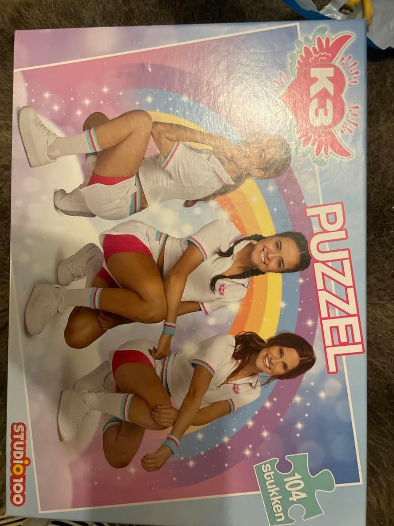 K3 Dromen Puzzel - Compleet!, Ophalen of Verzenden, Meer dan 50 stukjes, Zo goed als nieuw, 4 tot 6 jaar