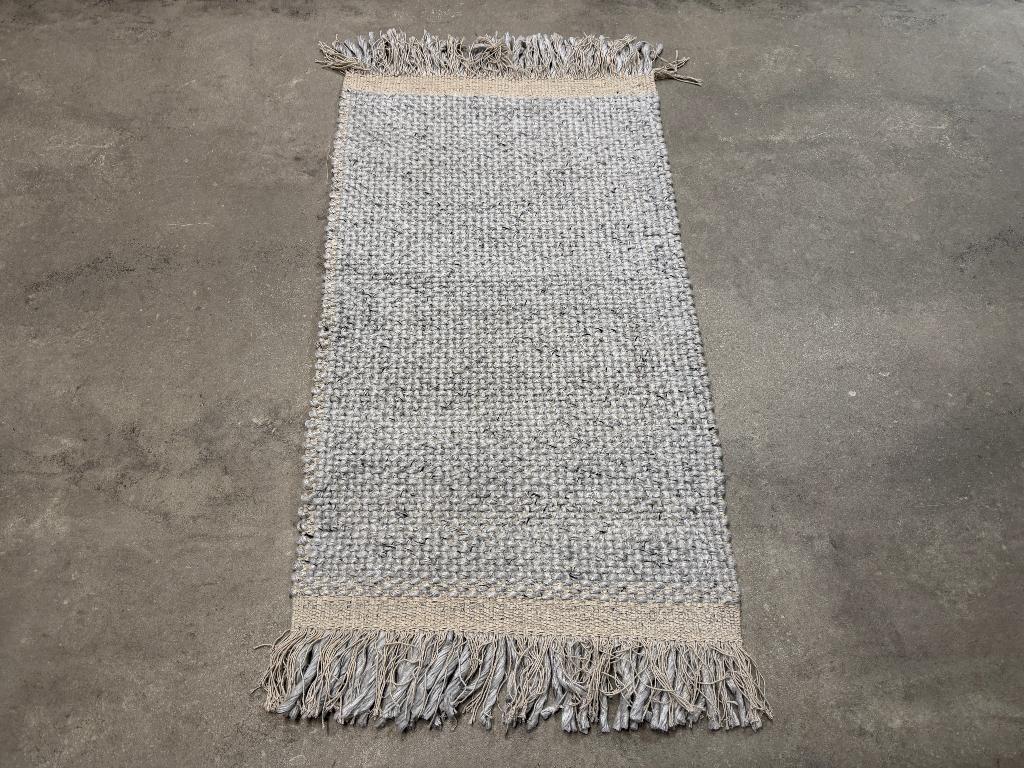 Vloerkleed Brink en Campman Urban Weave Zilver grijs 60x90, Huis en Inrichting, Vloerkledenloft, 50 tot 100 cm, Vloerkledenloft@icloud.com