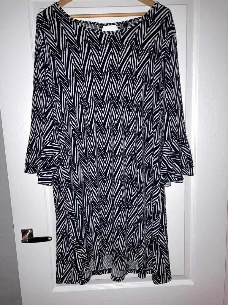 Yoek shirt maat54/56, Kleding | Dames, Grote Maten, Verzenden, Zo goed als nieuw, Zwart, Shirt of Top