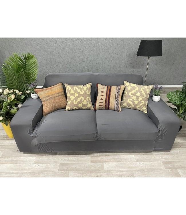 4 Kelim Kussens 45x45 cm met Vulling, Ophalen of Verzenden, Zo goed als nieuw, Overige kleuren, Vierkant