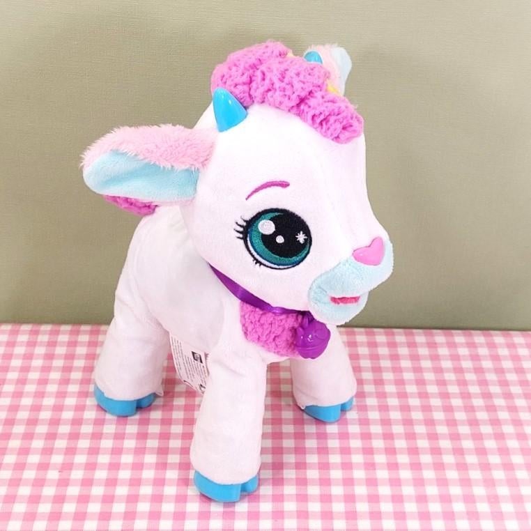 IMC Toys Milky het Geitje 25 cm hoog met geluid Interactief, Kinderen en Baby's, Speelgoed | Knuffels en Pluche, Zo goed als nieuw