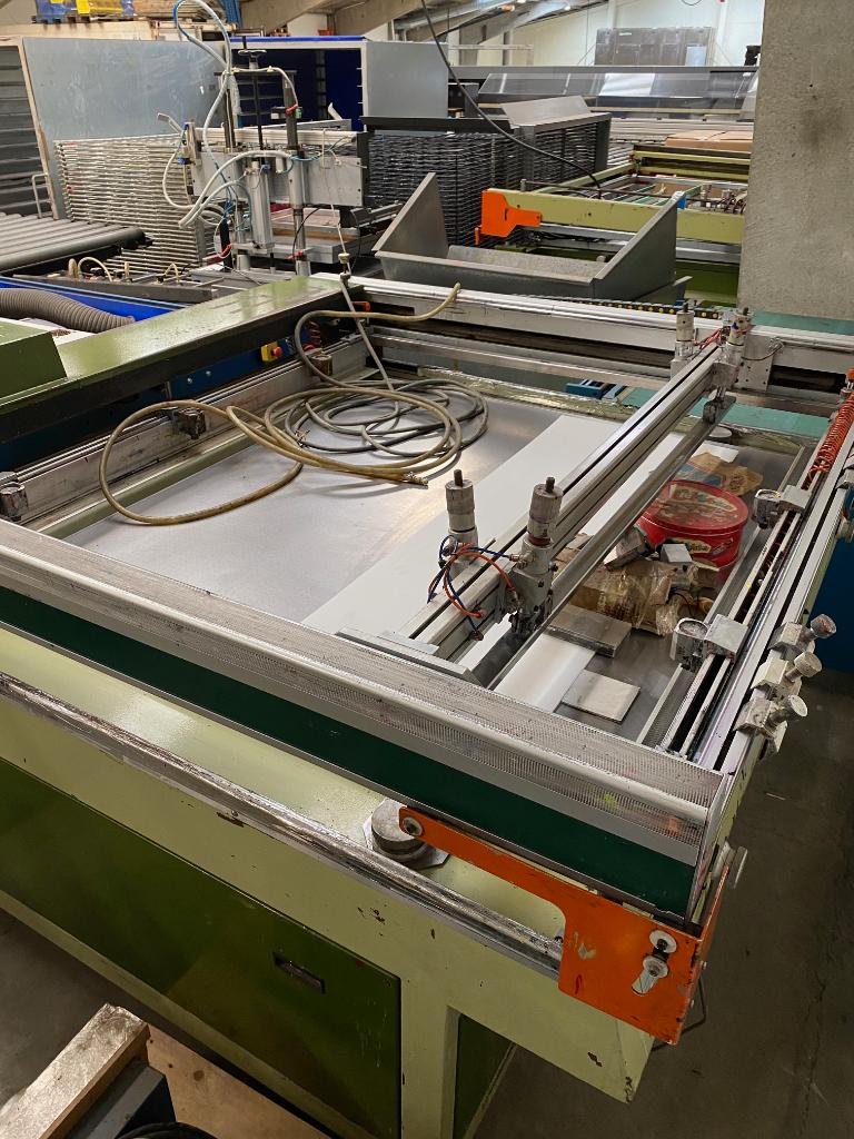 Siasprint zeedrukmachine 100/140cm., Ophalen, Gebruikt