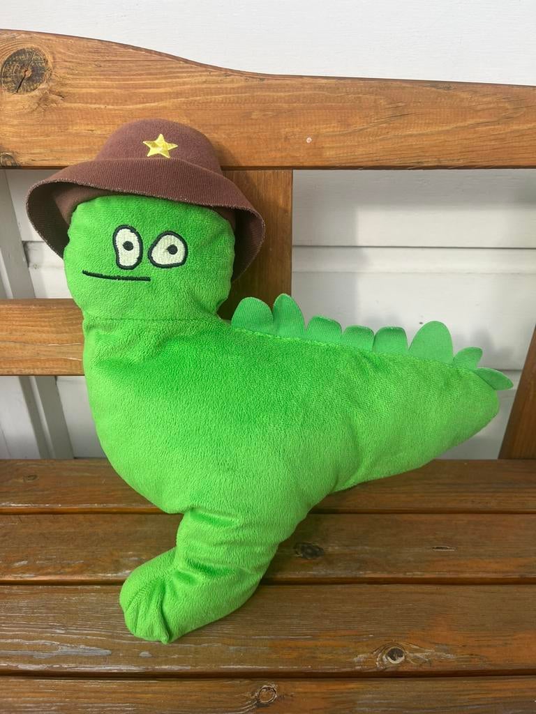 Ikea Sagoskatt knuffel dino dinosaurus sherif / cowboy, Ophalen of Verzenden
