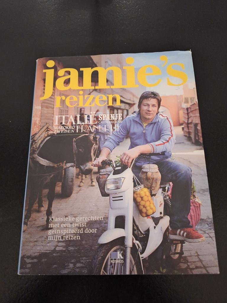 Jamie's Reizen - Kookboek, Boeken, Kookboeken, Gezond koken, Hoofdgerechten, Ophalen of Verzenden, Zo goed als nieuw