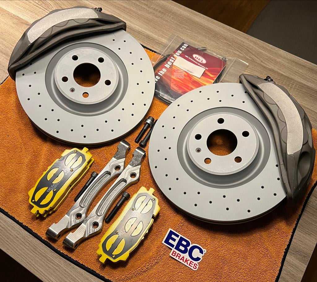 Big brake kit! Audi Volkswagen Seat Skoda 356mm > 400mm, Ophalen, Audi
