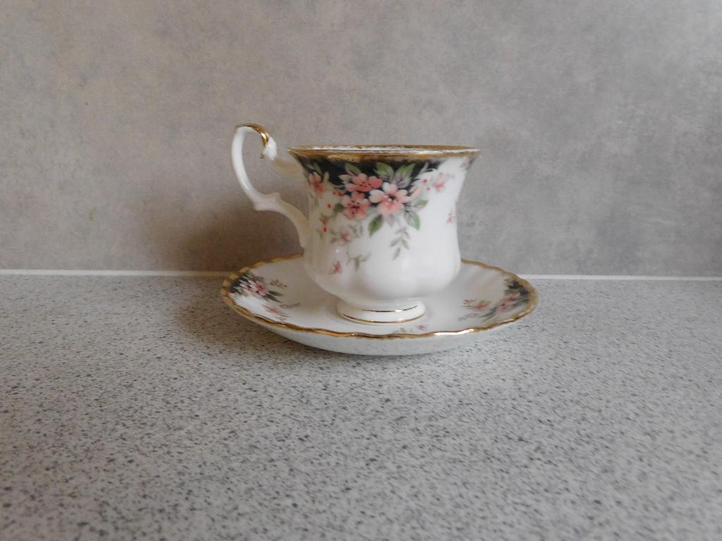 Kop en schotel Fine Bone China  Royal Braemar Royal Doulton, Ophalen of Verzenden, Zo goed als nieuw, Porselein, Kop en/of schotel
