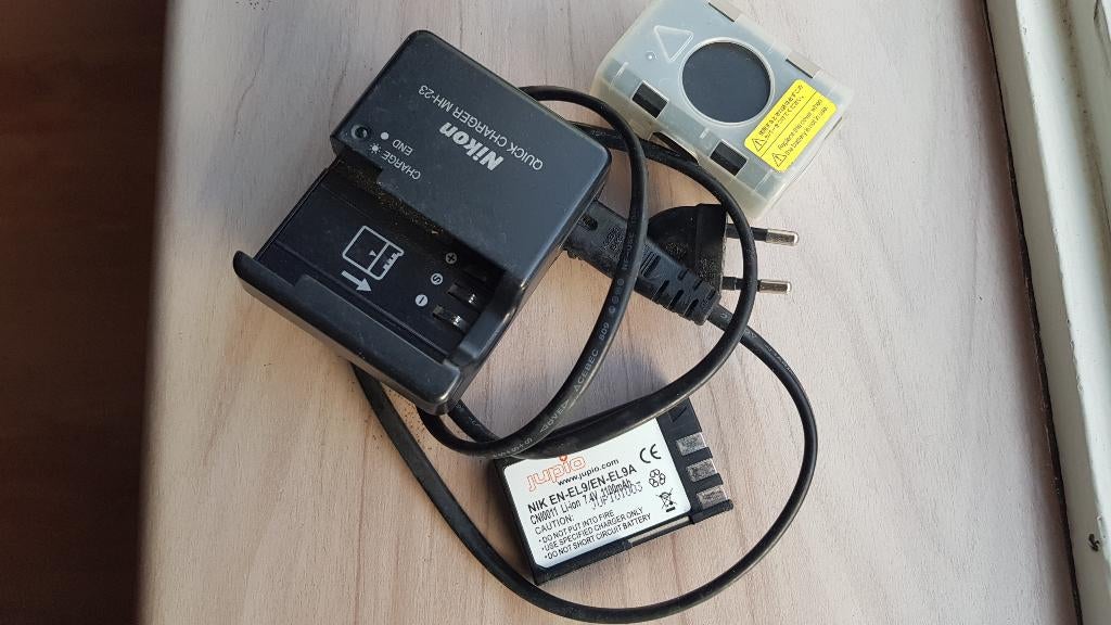 Batterij EN-EL9A, Ophalen, Gebruikt, Oplaadbaar