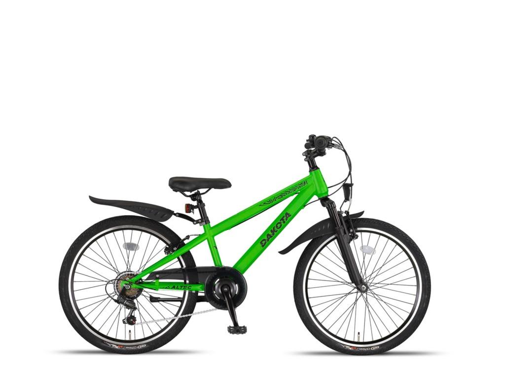 FIETSMASTER Dakota 24 inch MTB NEON Groen 7 SPEED OP=OP!, Fietsen en Brommers, Fietsen | Jongens, Altec, 24 inch, Versnellingen