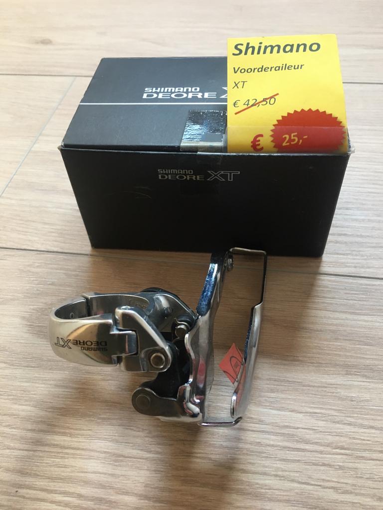 Shimano voorderailleur, Ophalen, Nieuw, Derailleur of Ketting