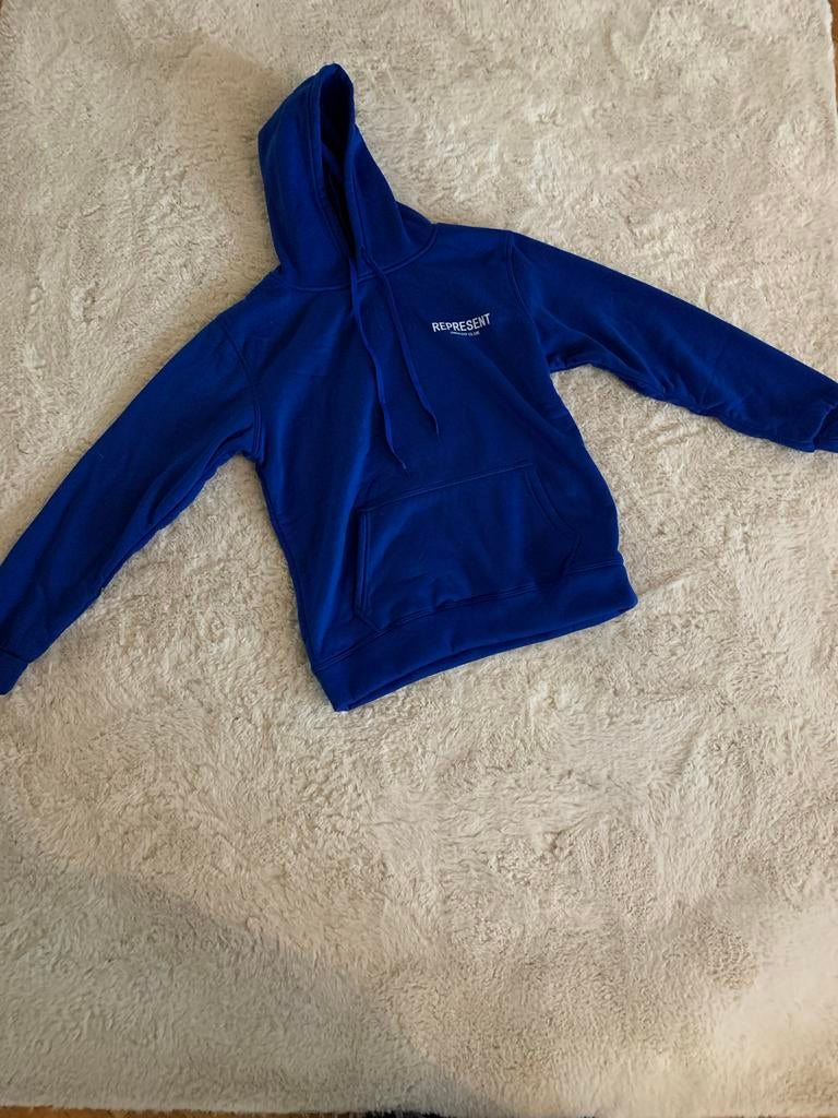 Blauwe Represent Hoodie - Maat S, Ophalen of Verzenden, Zo goed als nieuw, Maat 46 (S) of kleiner, Blauw