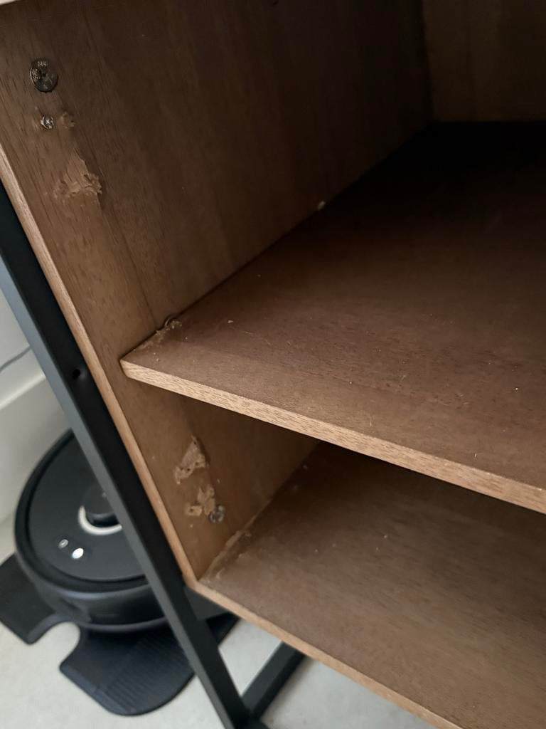 Dressoir - 1 Deur Beschadigd, Ophalen, Gebruikt, 150 tot 200 cm, 25 tot 50 cm