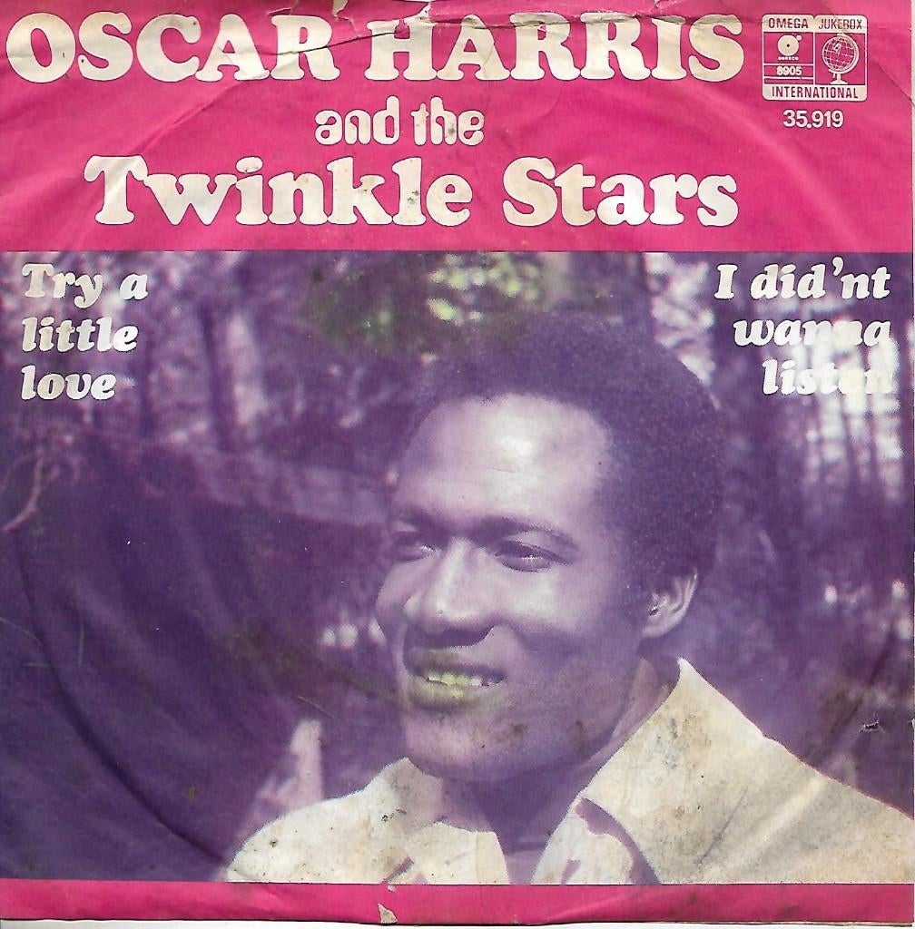 Oscar Harris and the Twinkle Stars - Try a little love, Cd's en Dvd's, Vinyl Singles, Gebruikt, 7 inch, Single, Ophalen of Verzenden