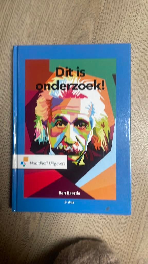 Ben Baarda - Dit is onderzoek!, Boeken, Sociale wetenschap, Ophalen of Verzenden, Zo goed als nieuw, Ben Baarda