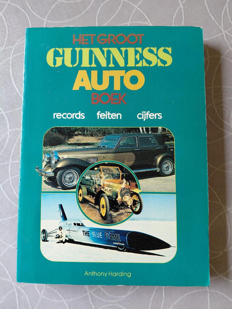 Het groot Guinness autoboek, Gelezen, Ophalen of Verzenden, Overige merken, Anthony Harding