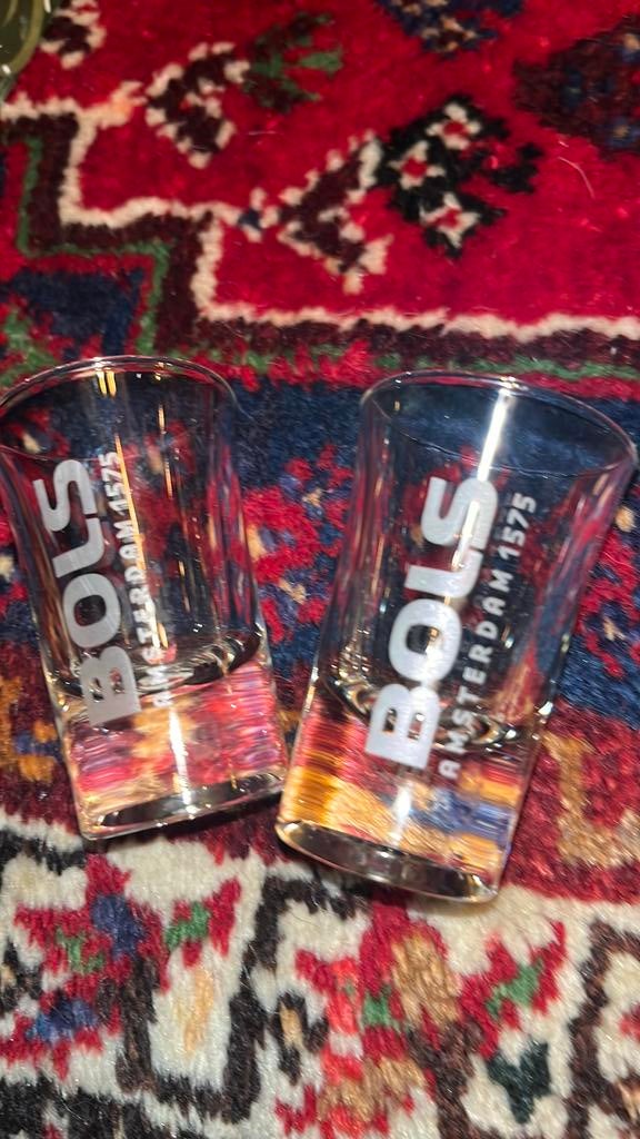 Bols glaasjes, Verzamelen, Merken en Reclamevoorwerpen, Ophalen of Verzenden, Zo goed als nieuw, Gebruiksvoorwerp