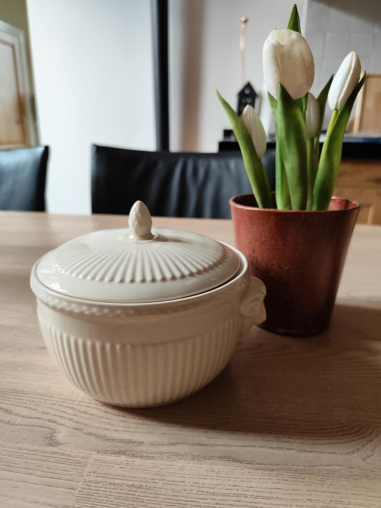 Wedgwood Edme cookware Terrine met Deksel, Porselein of Keramiek, Schaal, Rond, Ophalen of Verzenden