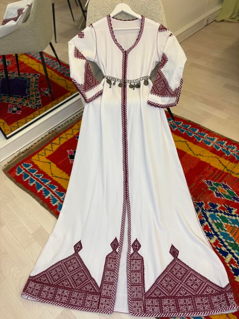 Takchita kaftan, Ophalen of Verzenden, Zo goed als nieuw, Maat 38/40 (M), Overige typen