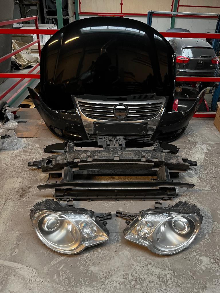 Vw Eos voorkop, motorkap, bumper, koplampen, front, Auto-onderdelen, Gebruikt, Ophalen of Verzenden, Bumper, Volkswagen
