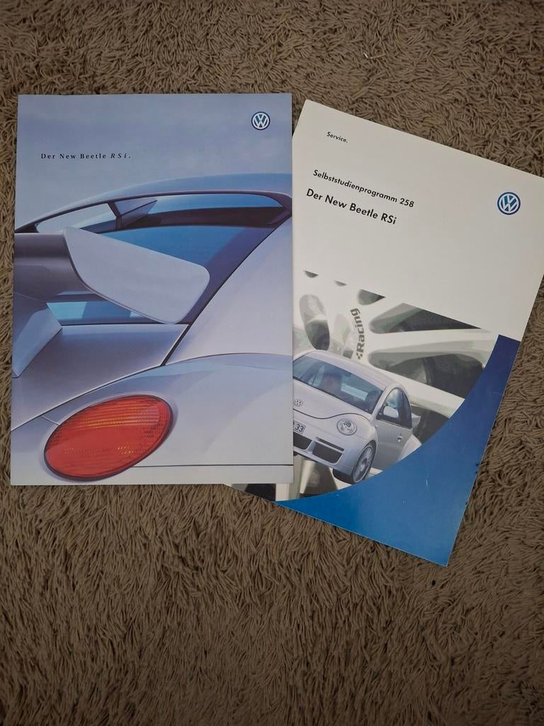 Autofolder VW Beetle RSI, Verzenden, Zo goed als nieuw, Volkswagen