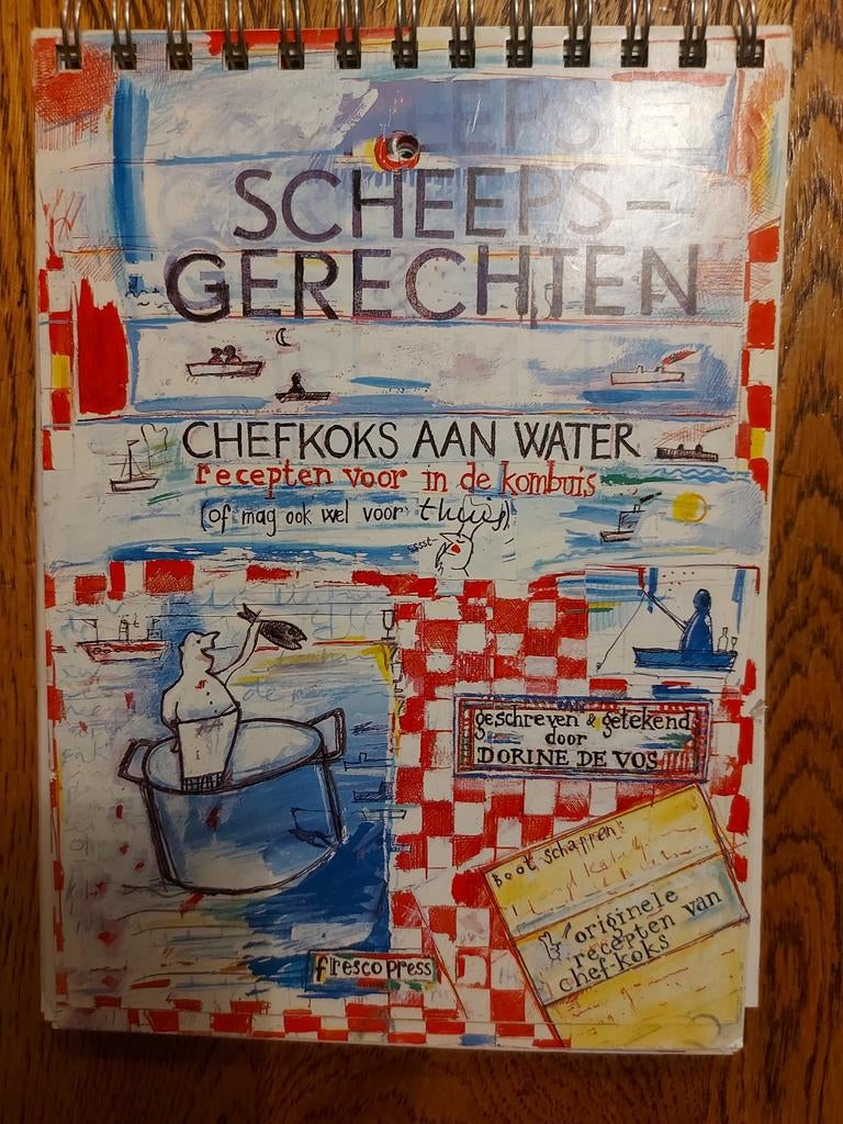 Scheepsgerechten - Chefkoks aan Water, Ophalen of Verzenden, Nieuw, Dorine de Vos, Europa