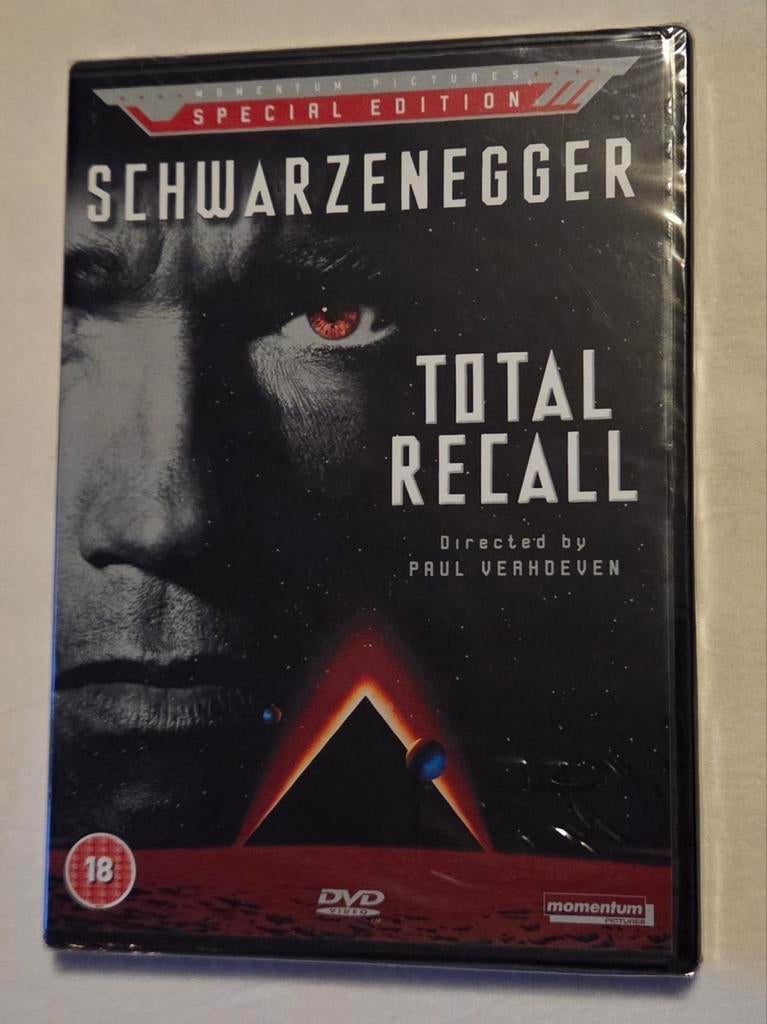 Paul Verhoeven & Schwarzenegger Total Recall Sealed Dvd, Cd's en Dvd's, Dvd's | Science Fiction en Fantasy, Zo goed als nieuw