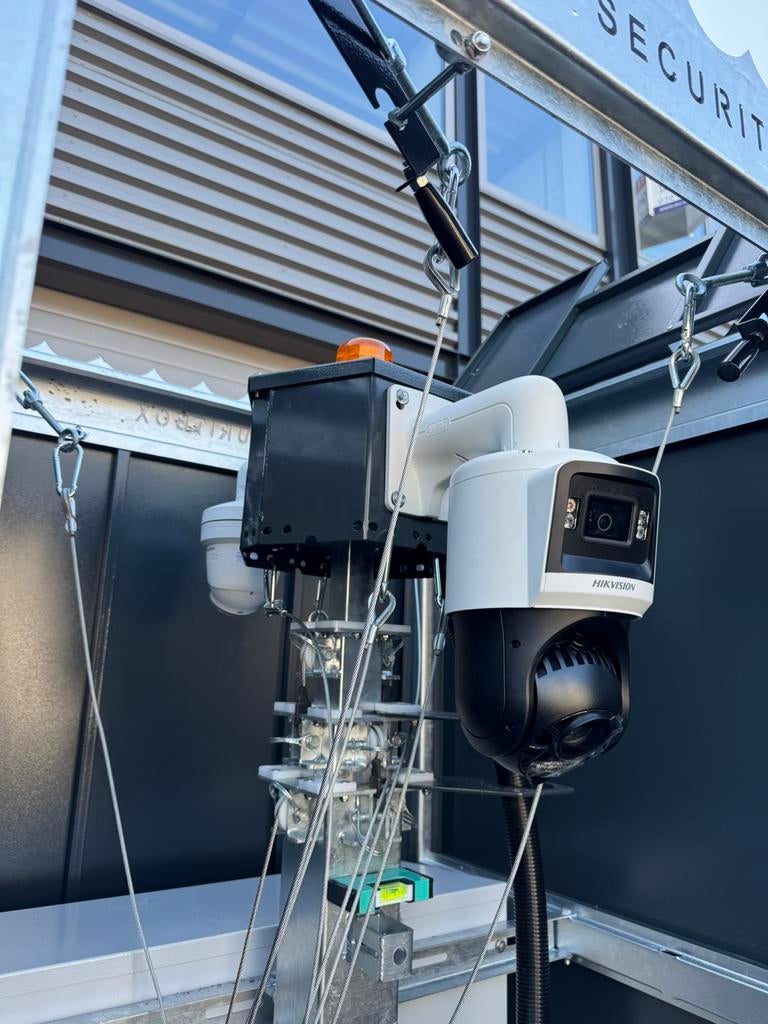 Mobiele Cameramasten & lichtmasten  Bouwguard Te huur, Ophalen of Verzenden, AYD GUARD, Info@aydguard.nl, De corridor 14J