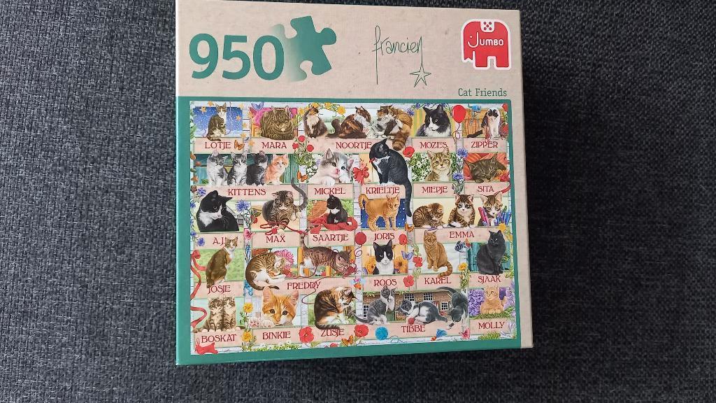Puzzel 950 stukjes, Ophalen, 500 t/m 1500 stukjes, Zo goed als nieuw, Legpuzzel