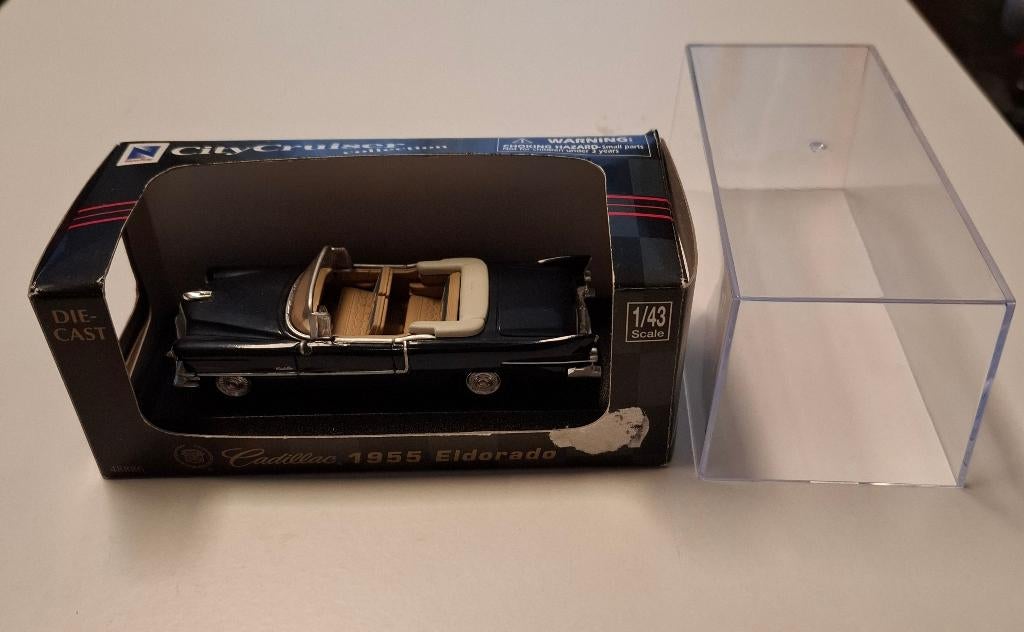 New-Ray Cadillac Eldorado (1955), Hobby en Vrije tijd, Modelauto's | 1:43, Ophalen of Verzenden, Zo goed als nieuw, Auto, Overige merken