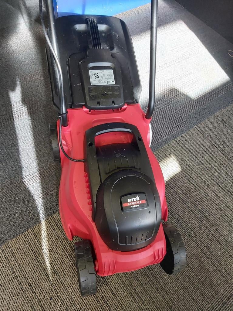 Mtd Smart 32e grasmaaier, Tuin en Terras, Grasmaaiers, 50 cm of meer, Ophalen