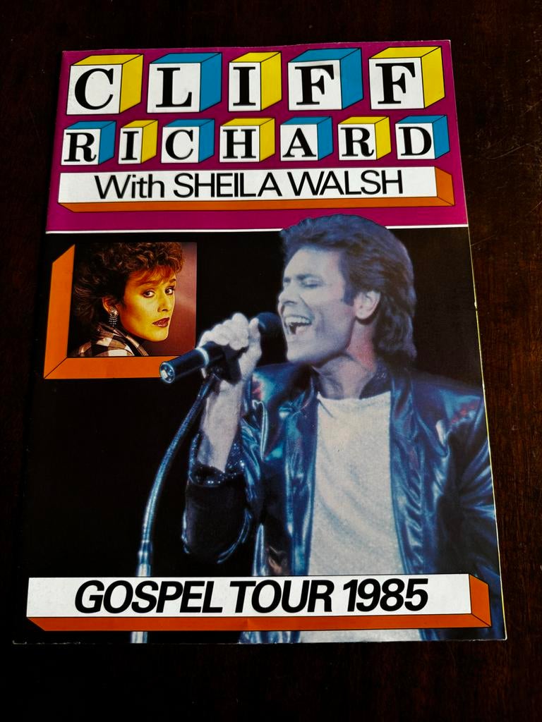 Cliff Richard Gospel Tour 1985 Folder