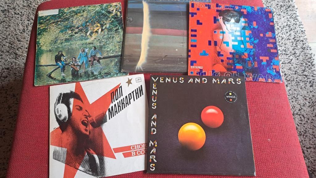 Paul McCartney / Wings 5 lp's (Beatles), Ophalen of Verzenden, Gebruikt, 12 inch