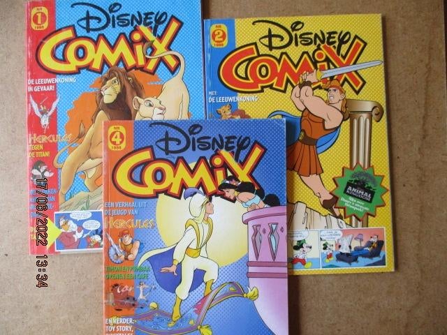 adv6684 disney comix, Eén stripboek, Ophalen, Gelezen