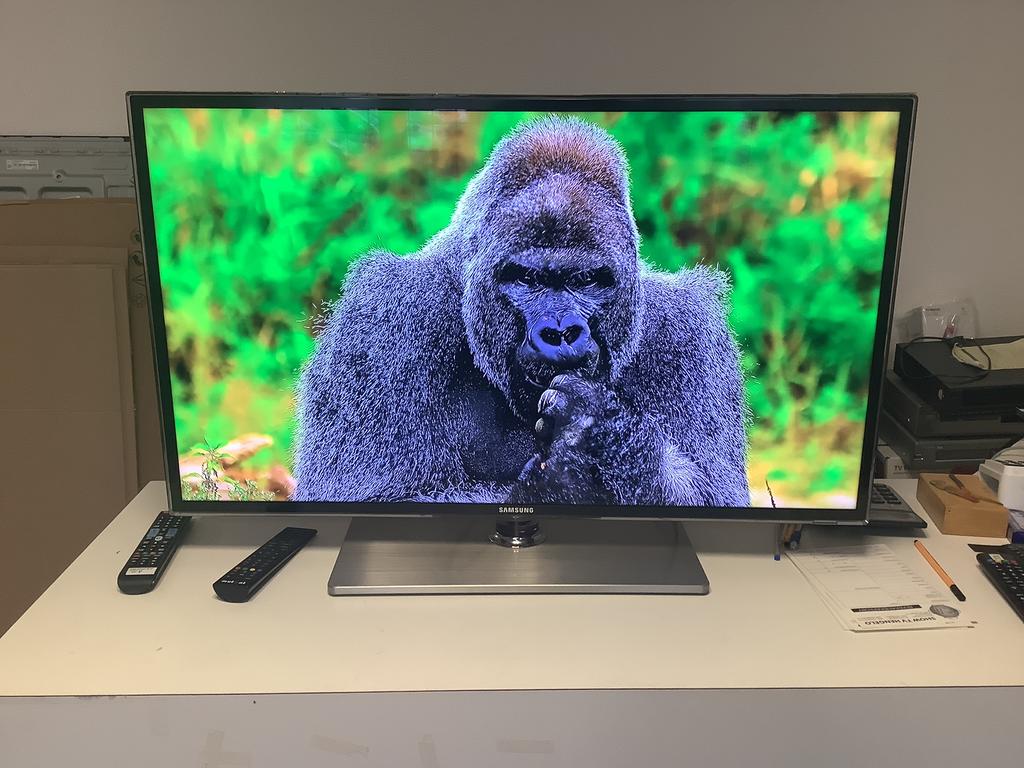 Samsung UE40D6530, Ophalen, LCD, Zo goed als nieuw, 100 Hz