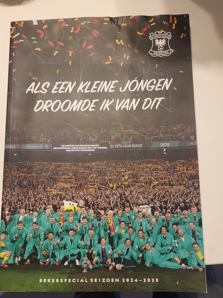 Go Ahead Eagles Bekerspecial 2024/2025, Ophalen of Verzenden