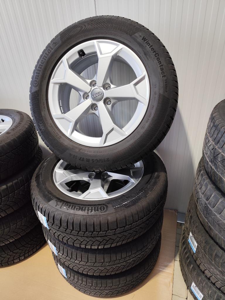 Originele Audi Q3 83A 17,inch velgen+winterbanden 215/65R17, Auto-onderdelen, 215 mm, Velg(en), Verzenden, 17 inch