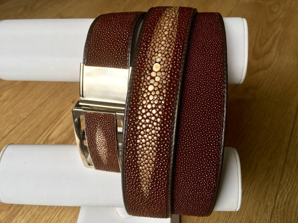 roggenleer riem heren, Overige kleuren, Verzenden, Echt leder, Nieuw