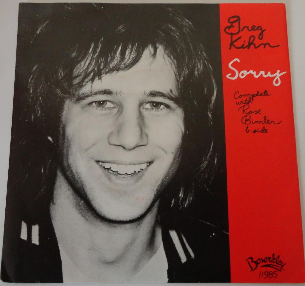 Greg Kihn > Sorry, Cd's en Dvd's, Gebruikt, 7 inch, Single, Ophalen of Verzenden