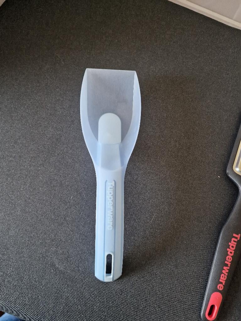 Tupperware schep, Ophalen of Verzenden, Gebruikt, Blauw, Overige typen
