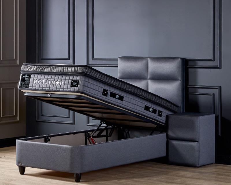 Opbergboxspring Hamilton 1 pers. Dreambedden, 90 cm, Eenpersoons, Nieuw, Ophalen of Verzenden