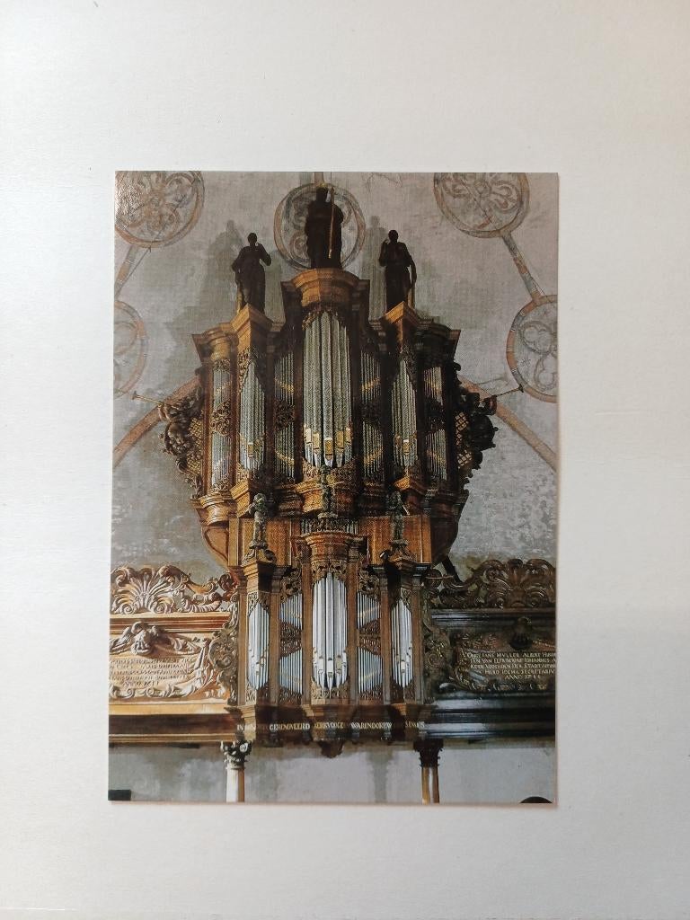 Ansichtkaart - ongelopen – Kerk / Orgel - Appingedam, Ophalen of Verzenden, 1980 tot heden, Ongelopen, Groningen