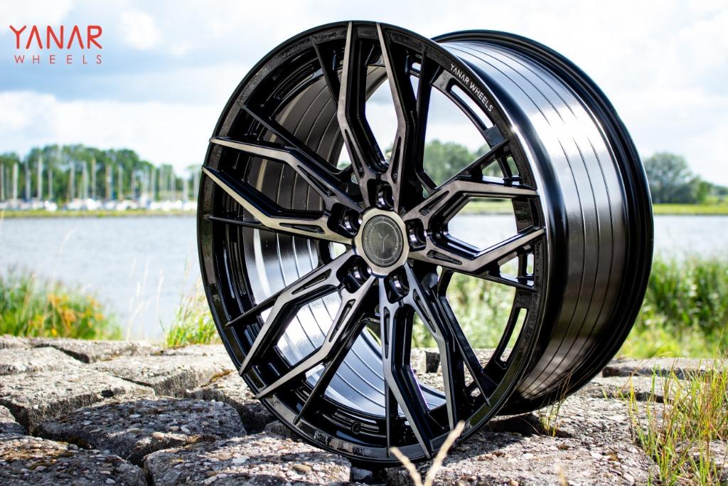 YANAR AMS-020 20 INCH 5X112 AUDI A5 A6 BMW 3 4 5 SERIE, 255 mm, Velg(en), Nieuw, Ophalen of Verzenden