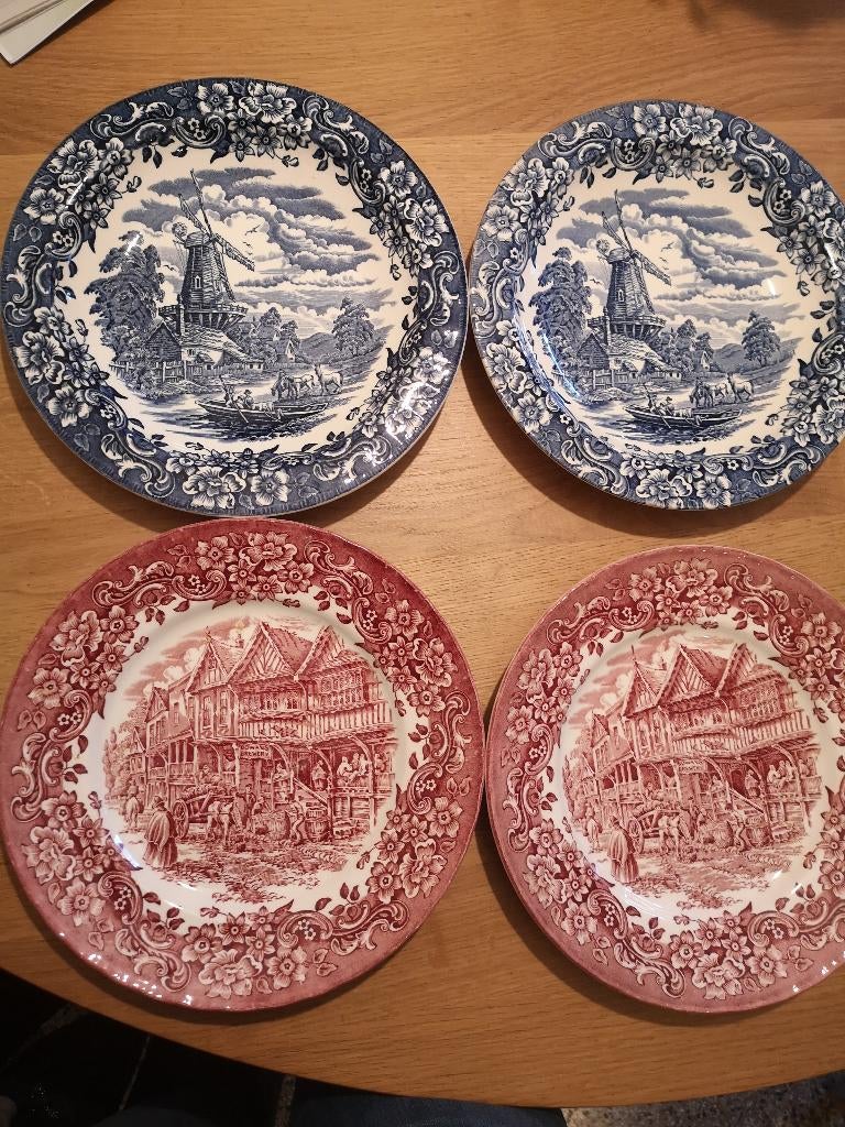 Engelse wandborden, Antiek en Kunst, Ophalen of Verzenden