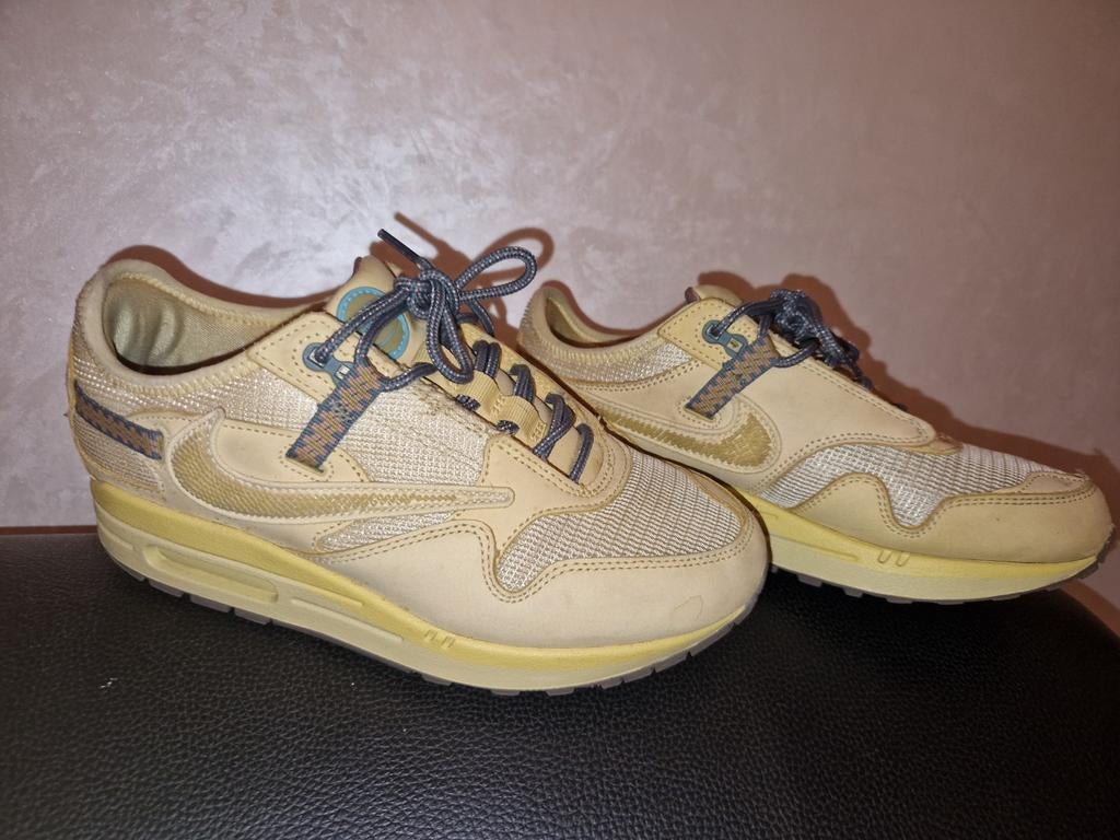 Travis Scott x Nike Air Max 1, Kleding | Heren, Schoenen, Bruin, Nike, Ophalen of Verzenden, Sneakers of Gympen