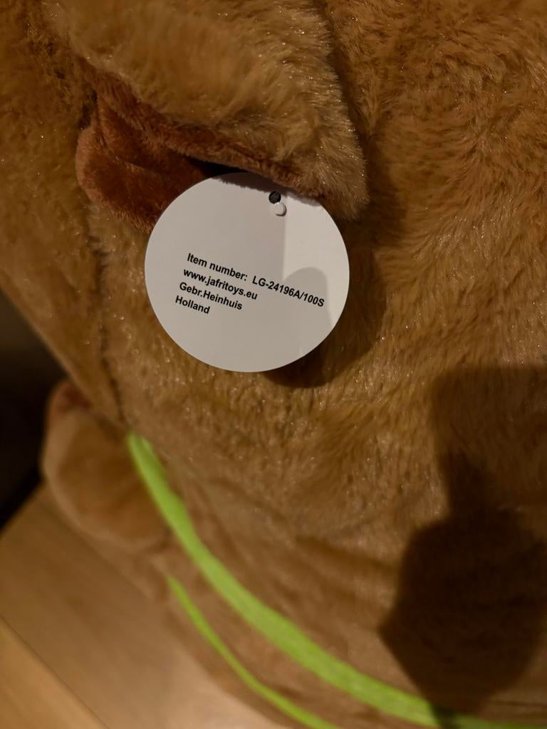 Capybara knuffel groot, Ophalen of Verzenden, Zo goed als nieuw, Overige typen