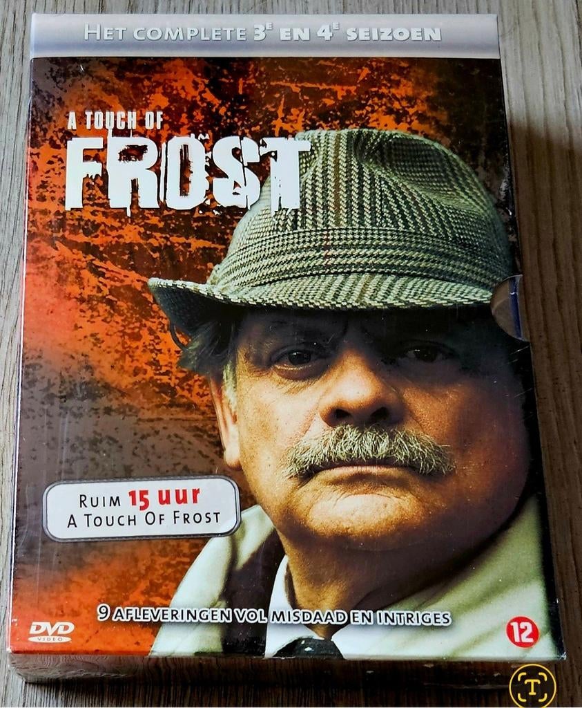 A Touch of Frost - Complete Seizoen 3 & 4 - 9DVD Boxset, Boxset, Ophalen of Verzenden, Nieuw in verpakking, Vanaf 12 jaar