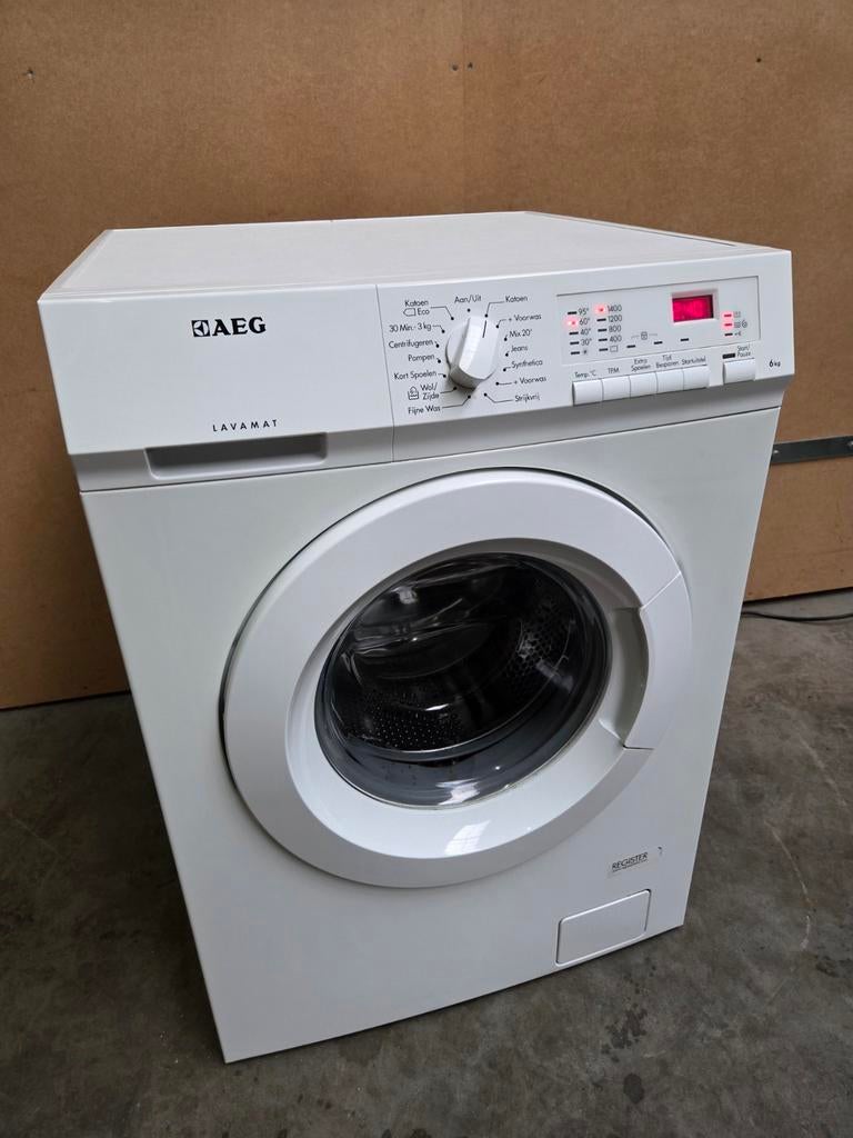 AEG Lavamat wasmachine A+++ 6 kg., Ophalen, Zo goed als nieuw, Aeg, 85 tot 90 cm