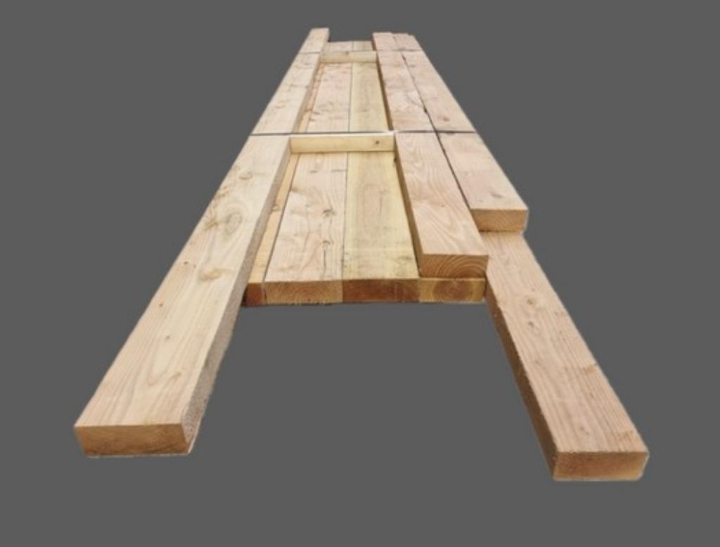 Aanbieding – Diverse Partijen Douglas Balken, Ophalen, Nieuw, Balken